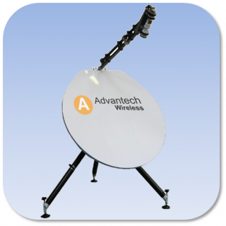 Quick Deploy Fly-Away Antenna INTREPID Class